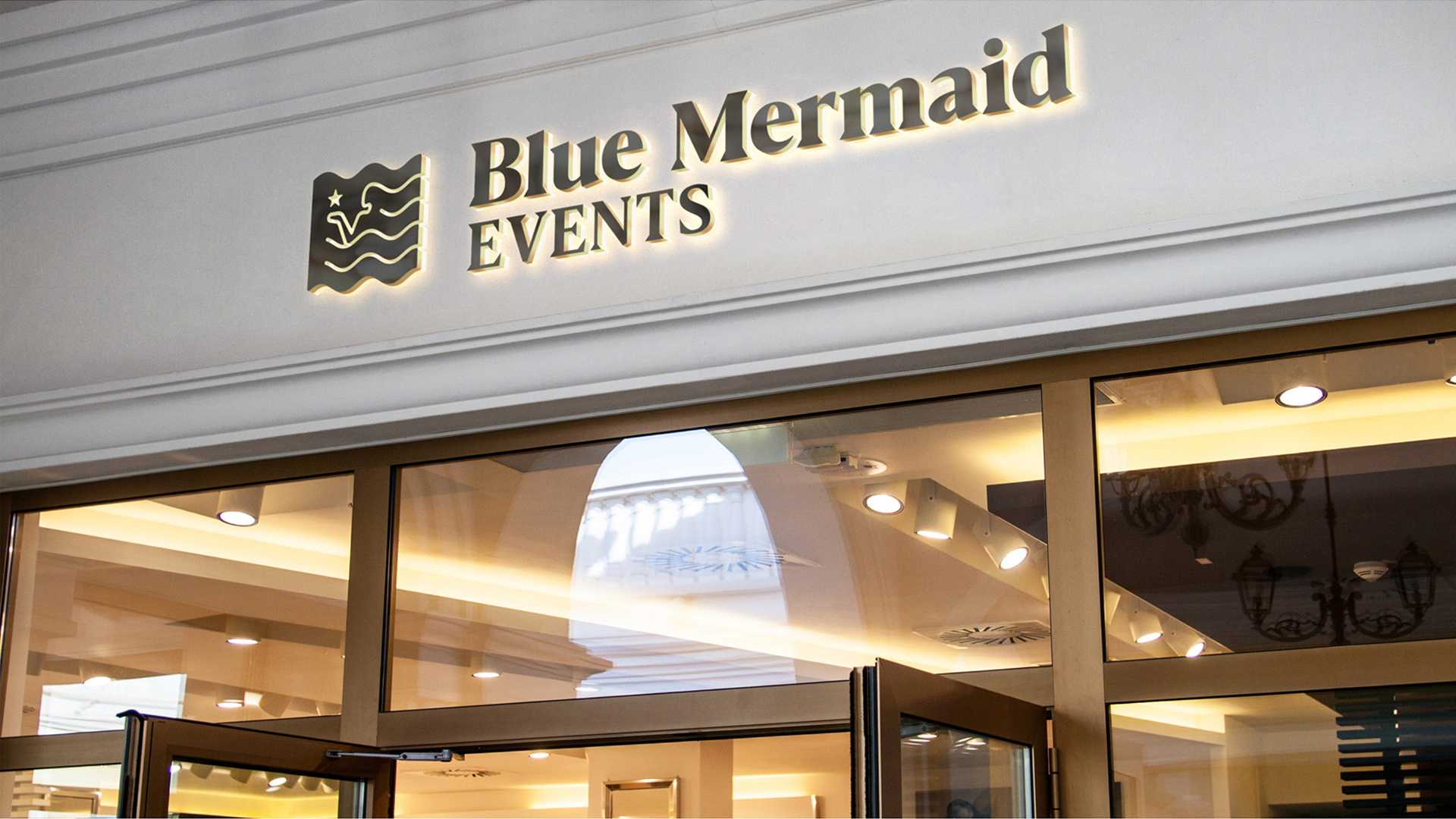 Blue Mermaid Events Brand Identity Presentation 21 | WowMakers