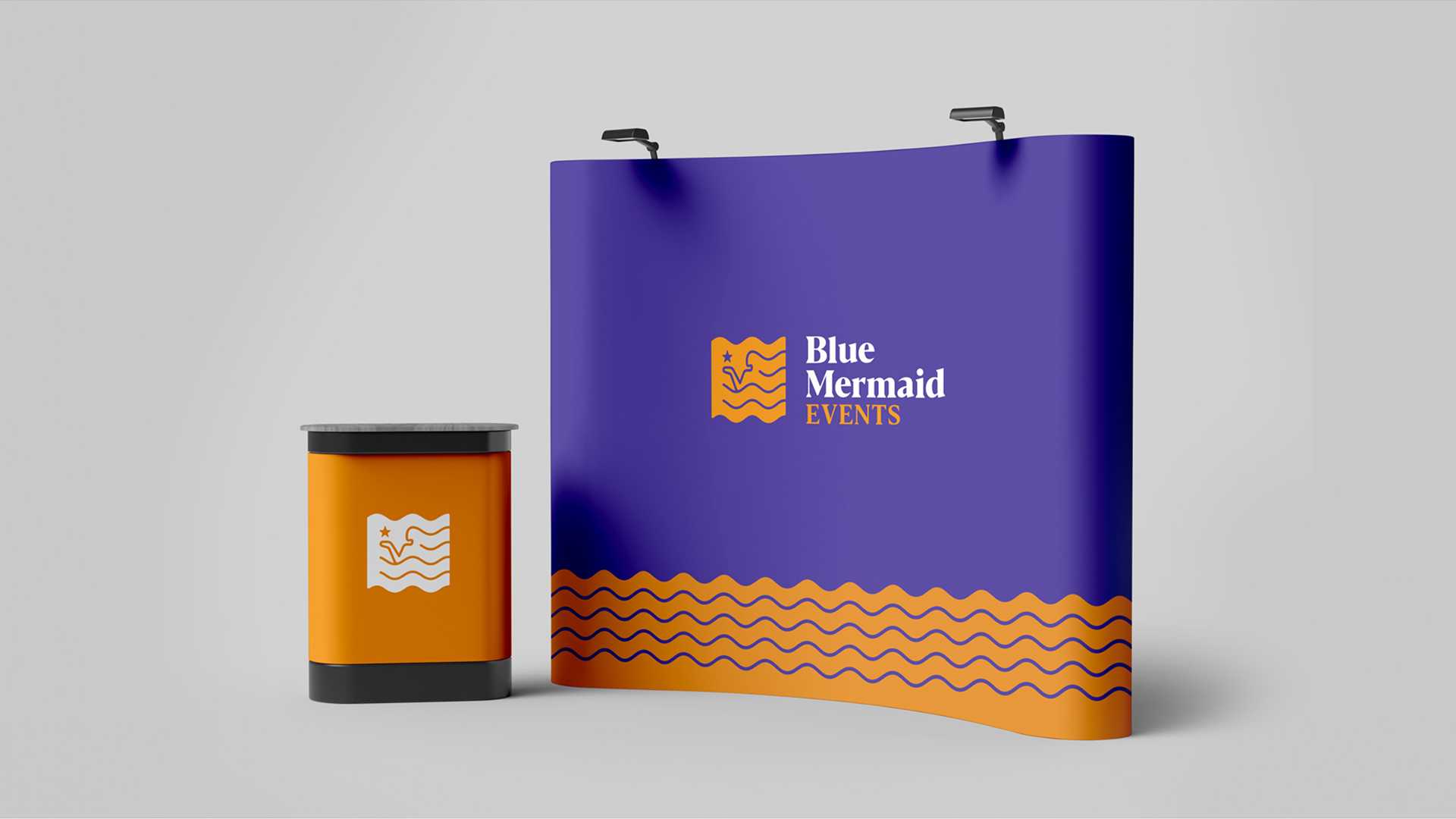 Blue Mermaid Events Brand Identity Presentation 13 | WowMakers