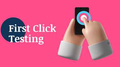 First click testing: featured image