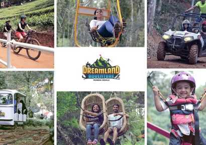 What was once a spice park situated in a forest amidst tea plantations has now become a top rated fun and adventure park.