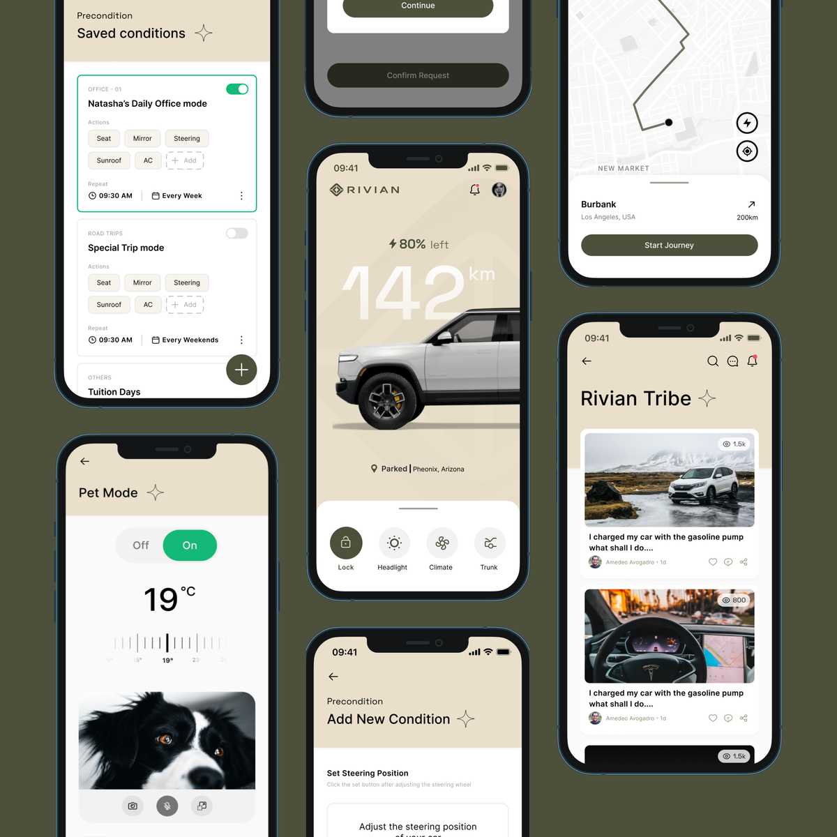 Electric Car Commute App UX/UI Case studies | WowMakers