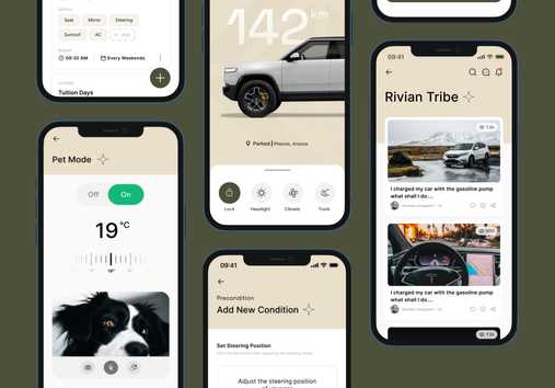 Electric Car Commute App UI/UX Design Case Study | WowMakers