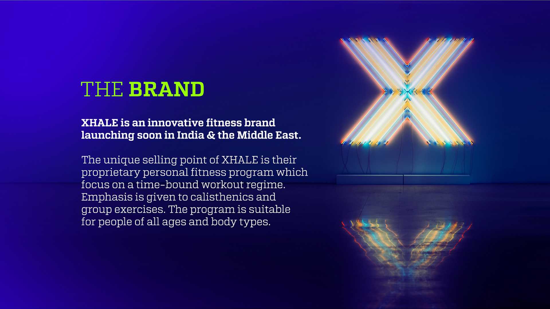 xhale Brand Identity Presentation 1 | WowMakers